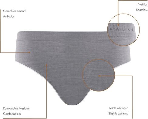 FALKE Women's Wool Tech. Light Base Layer Underwear, Breathable, 1 Piece in Saudi Arabia