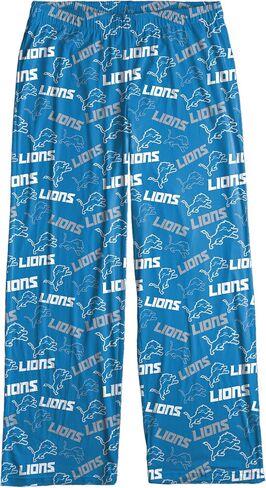 FOCO Detroit Lions Women's Scatter Pattern Pajama Lounge Multi Color Pants in Saudi Arabia
