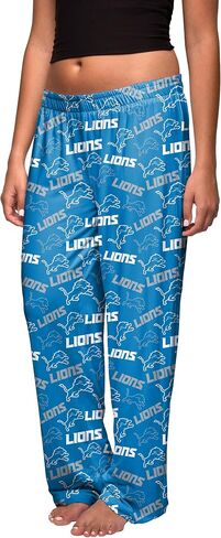 FOCO Detroit Lions Women's Scatter Pattern Pajama Lounge Multi Color Pants in Saudi Arabia