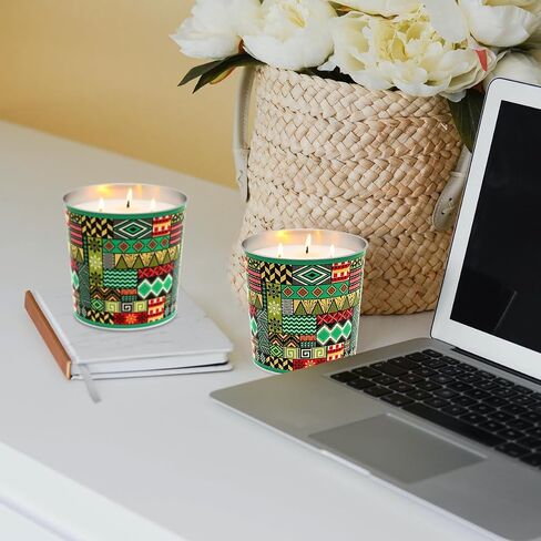 Citronella Candles Set of 2, Lemongrass Candles 7OZ, Outdoor Indoor Scented Candles with Pure Citronella Essential Oil and Natural Soy Wax in Saudi Arabia