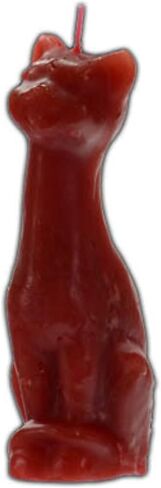 Cat Candle, Great for Halloween, Birthdays, Wicca Spells, Etc. (Black) in Saudi Arabia