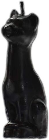 Cat Candle, Great for Halloween, Birthdays, Wicca Spells, Etc. (Black) in Saudi Arabia