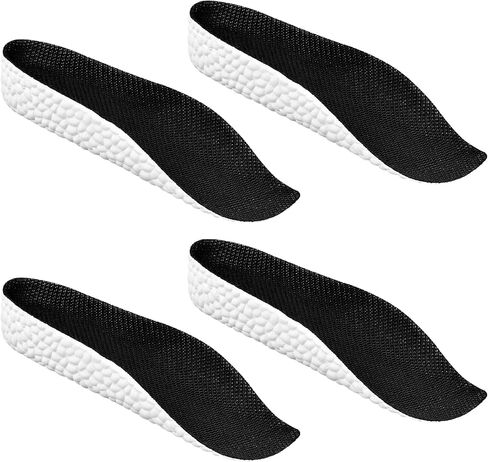 2 Pairs Shoe Lift Height Increase Insoles for Men and Women, Shoe Insert Height Boosters, Arch Support Orthotic High Cushions(1.5cm) in Saudi Arabia