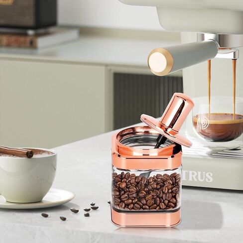 مجموعة برطمانات البهارات من YYW مكونة من 2 صندوق حاوية توابل زجاجية 11 أونصة/320 مل، صندوق توابل شفاف مع غطاء وملعقة لتوابل الملح والفلفل والسكر (فضي)، ذهبي وردي in Kuwait