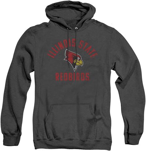 LOGOVISION جامعة ولاية إلينوي الرسمية شعار Redbirds للجنسين الكبار سحب أكثر من هوديي in Kuwait