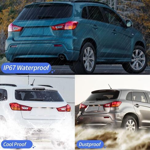 ضوء خلفي خارجي من Sunhua متوافق مع 2011-2019 Mitsubishi Outlander Sport ASX RVR، عدسة خلفية بديلة للضوء الخلفي للفرامل (الجانب الأيمن/الراكب) in Kuwait