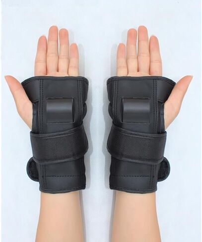Skating Handguards Wrist Guards Roller Skating Hand Palm Skating Handguards Hard Hand Support Strong Protective Gear Skating Gloves for Inline Skating Skateboard Skiing Snowboard Roller Skates in Saudi Arabia