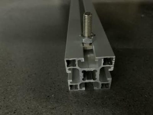 مسامير فتحة MroMax M8-1.25x20 مم من الصلب الكربوني مسمار منزلق مسمار مسمار متري مطرقة رأس مسمار للمعيار الأوروبي 40 سلسلة من الألومنيوم الفضي 20 قطعة in Saudi Arabia