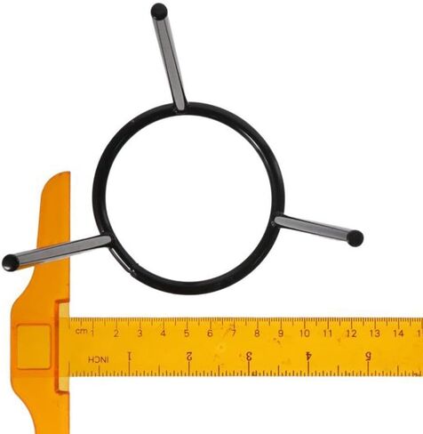 FEIYING 2 قطعة مختبر حامل ثلاثي القوائم مختبر بنسن الموقد ترايبود مصباح ، مصباح مختبر حامل ثلاثي القوائم لأدوات لوازم المختبر in Kuwait