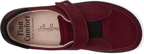 Finn Comfort Suzuka Redwine/Schwarz Patagonia/Velour UK 4.5 (سيدات الولايات المتحدة 7) متوسط in Kuwait
