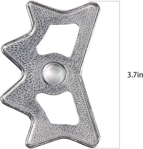 Billiard Bridge Head, 4 Pack Aluminum Alloy Pool Billiard Cue Stick Bridge Plug-in Billiard Accessories for Pool Table, Silver Tone in Kuwait