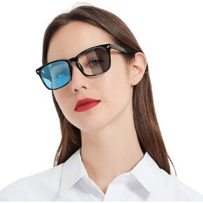 MARE AZZURO Photochromic Bifocal Reading Glasses Women Blue Light Outdoor Readers 1.0 1.25 1.5 1.75 2.0 2.25 2.5 2.75 3.0 3.5