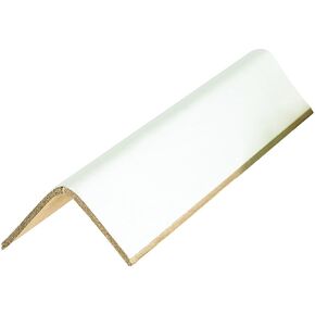 Tape Logic TLEP2272120BX Edge Protectors, Cased, 0.120", 2" x 2" x 72", White (Pack of 55)