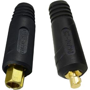 RIVERWELD TIG Welding Cable Panel Connector-plug DKJ10-25 & EDKL10-25 200Amp Dinse Quick Fitting 4pcs