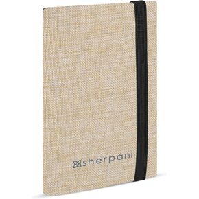Sherpani Vienna, Anti Theft Passport Holder, Passport Cover Wallet, Slim Travel Wallet with Card Holder Organizer for Women (Carbon) in Kuwait