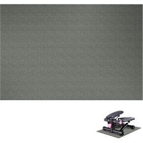 Mini Stair Stepper Mat, (Dark Gray) Stepper Mat Home Exercise Equipment Mat, Fitness Mat Mini Mini Stepper Floor Mat Floor Protector