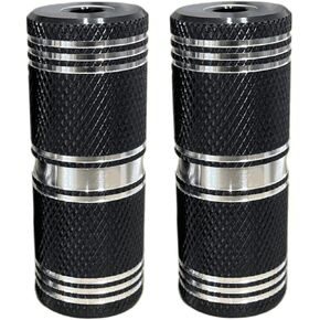 Wheelie No Thread Pegs Aluminum Alloy 105mm Suitable for 14mm and12mm、3/8 Inch E/Bike Axles