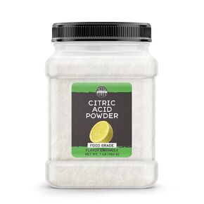 Birch & Meadow Citric Acid, 1 lb, Food Safe Powder, Food Preservative