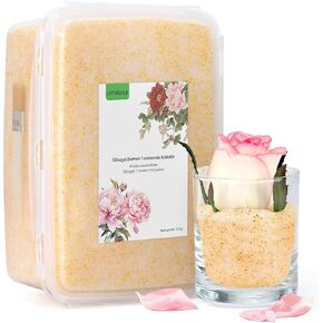1000g(2.2LBS) Silica Gel Flower Drying Crystals, Silicate Desiccant for Drying Flowers, Reusable Flower Preservative, Color Display Fine Crystals Desiccant