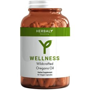 Wellness Wildcrafted Oregano Oil Capsules
