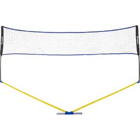 Triumph Sports Multi-Sport Versatile Combo Outdoor Game Net Set Includes Volleyball, Badminton, and Pickleball, Blue (35-7510-2)
