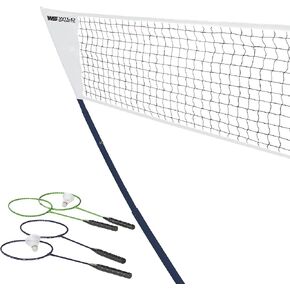EastPoint Sports Easy Setup Badminton - Step Up, White