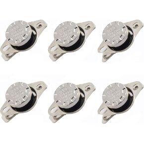 WWZMDiB 6 Pcs KSD301 Thermal Switch 250V 10A NC Normally Closed 150°C/302℉ Disconnects The Circuit