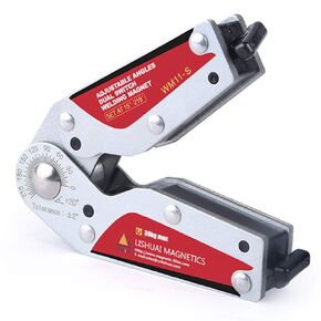 Adjustable Angles Dual Switch Welding Magnet On/Off Neodymium Magnetic Clamp 15-210 Degree WM11-M