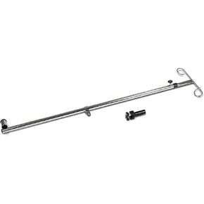 Medline Telescoping IV Pole for Excel Extra-Wide Wheelchair - Robust, Adjustable & Convenient