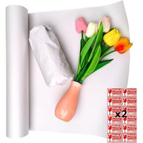 TAINESS Packing Paper Roll Moving Packing Paper Sheets Wrapping Moving Paper for Protecting Fragile Items & Moving Boxes Filler Newsprint Shipping Paper for Packaging (15inx230ft)