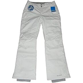Columbia Womens Arctic Trip Snow Omni Heat Waterproof Pants (White, M)