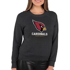 Team Fan Apparel Women's NFL Ultimate Fan Logo Slouchy Crewneck -Tagless Fleece Lightweight Pullover - Officially Licensed