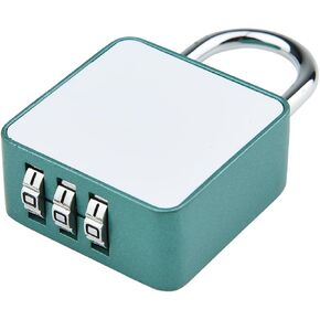 DIY stickers, painted Combination lock, create your own personalized padlocks, suitable for travel suitcases, bags, backpacks, lockers