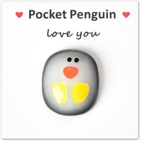 Happy Birthday Pocket Hug for Mom Dad Grandma Grandpa Birthday Gift for Daughter Son Granddaughter Grandson Niece Nephew Friend Pocket Penguin for Girlfriend Boyfriend Husband Wife Birthday Gift Idea in Kuwait
