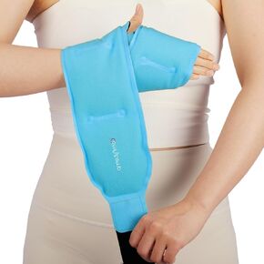 Comfytemp Wrist Ice Pack Wrap for Carpal Tunnel Relief, FSA HSA Approved, Wrist Brace for Hands Pain, Gel Ice Packs for Injuries Reusable, Hot Cold Compression for Achilles Tendonitis, Tenosynovitis