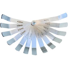 Feeler Gauge Set D12 D13 D16 MP7 MP8 MP10 0.2 0.3 0.5 0.6 0.8 1.0 1.6 2.0 2.3 2.5 3.5 3.6 4.2