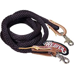 Weaver Equine Poly Roper Reins with Scissor Snap, 5/8" x 8'
