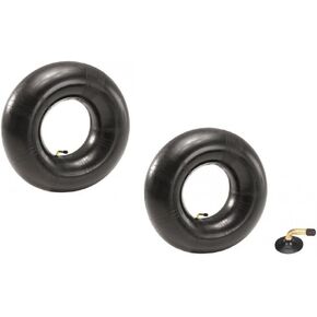 The ROP Shop (2) New TIRE Inner Tubes 13x6.5-6 13x6.5x6 13-6.5-6 13 6.5 6 TR87 90° Bent Valve