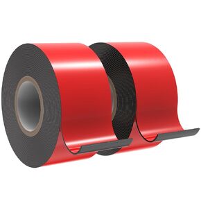 Double Sided Adhesive Tape Heavy Duty, Acrylic Foam Two Sided Mounting Tape, Mounting Strong Adhesive Waterproof Foam Double Stick, for Car Home Decor Indoor and Outdoor (16.4ft x 1in (1pcs))