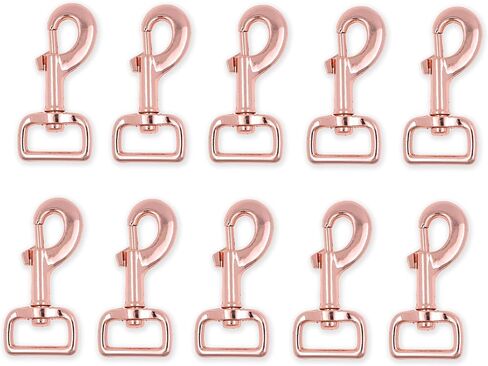 Mandala Crafts Swivel Snap Hooks Heavy Duty Trigger for Dog Leash Clip - Clasp for Bags Backpacks Straps Harnesses - Snaphooks 10 Pieces 3.25 Inches in Saudi Arabia