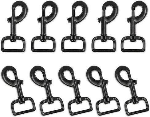 Mandala Crafts Swivel Snap Hooks Heavy Duty Trigger for Dog Leash Clip - Clasp for Bags Backpacks Straps Harnesses - Snaphooks 10 Pieces 3.25 Inches in Saudi Arabia