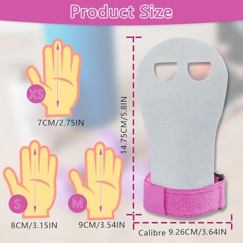 مجموعتان من أساور المعصم لمقابض الجمباز للمراهقين، عصابات رأس وردية من مقابض مشجعي الرياضة لقضبان الجمباز، دعم معصم الجمباز وحماية راحة اليد من الملحقات الرياضية للتمرين والتمرين in Kuwait