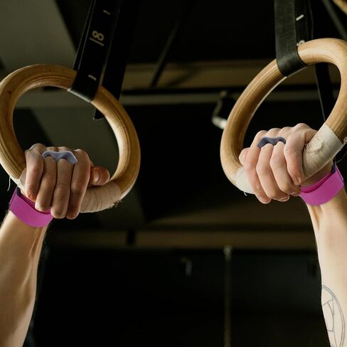 مجموعتان من أساور المعصم لمقابض الجمباز للمراهقين، عصابات رأس وردية من مقابض مشجعي الرياضة لقضبان الجمباز، دعم معصم الجمباز وحماية راحة اليد من الملحقات الرياضية للتمرين والتمرين in Kuwait