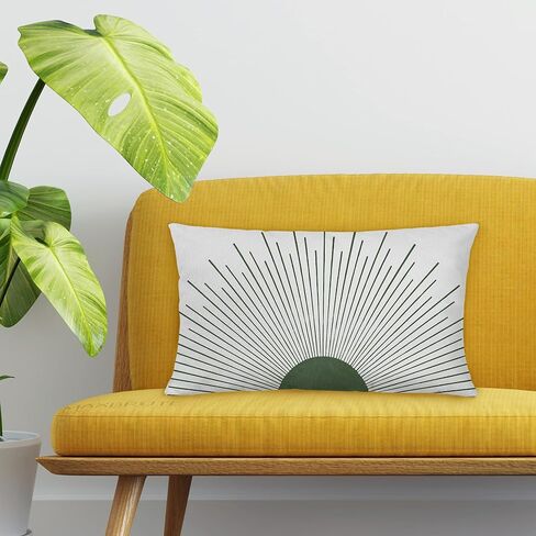 Nogrit Boho Pillows Covers Boho Sun 12x20 Pillow Cover Boho Pillows Covers for Bed,Boho Couch Pillows Cover, Boho Sun Decor for Home Bedroom,Bed Throw Pillows Cover(Brown) in Kuwait