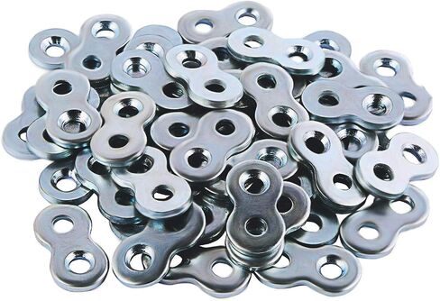 Figure 8 Fastener or Table Fasteners, Heavy Duty Steel and Galvanized Exterior. (30 Pack) in Kuwait