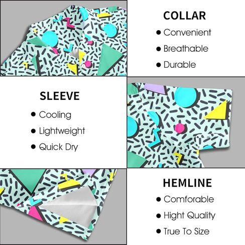 HUGLAZY Mens 2 Piece Outfits Tropical Shirts Short Sleeve Hawaiian Shirt And Shorts Beach Outfits Party Disco in Saudi Arabia