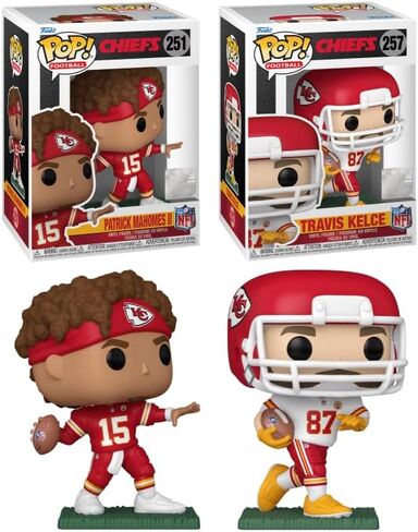فانكو باتريك ماهومز/ترافيس كيلسي (كانساس سيتي تشيفز) NFL Pop! كومبو (2) in Saudi Arabia
