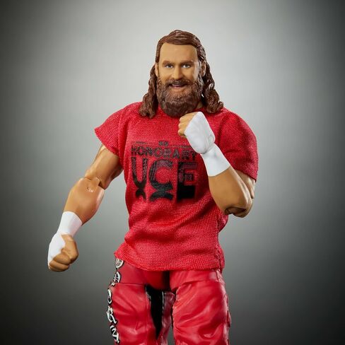 مجموعة Mattel WWE Elite Collection مجسمات وإكسسوارات، حدث مباشر مميز سامي زين مع أيدي قابلة للتبديل وقطع بناء على شكل حرف A in Saudi Arabia