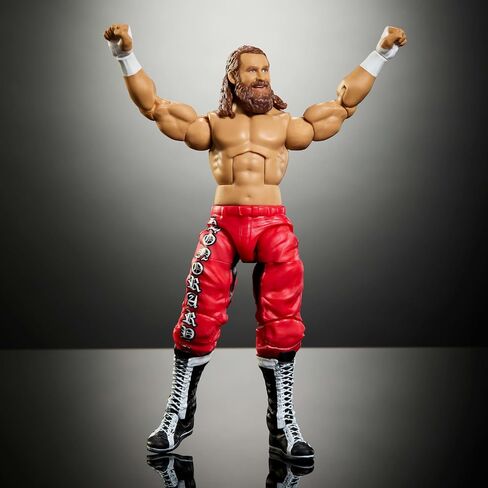مجموعة Mattel WWE Elite Collection مجسمات وإكسسوارات، حدث مباشر مميز سامي زين مع أيدي قابلة للتبديل وقطع بناء على شكل حرف A in Saudi Arabia