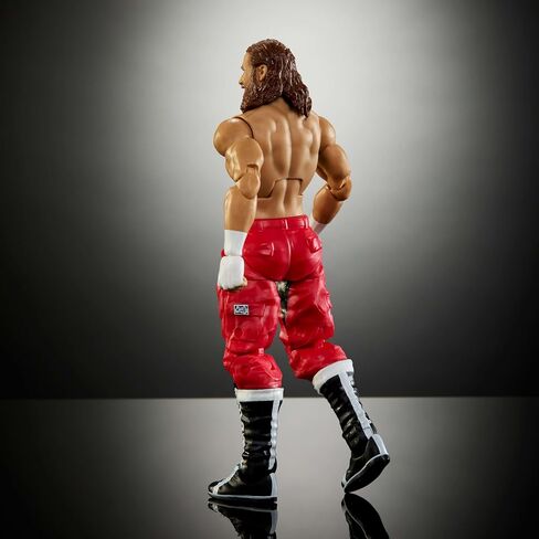 مجموعة Mattel WWE Elite Collection مجسمات وإكسسوارات، حدث مباشر مميز سامي زين مع أيدي قابلة للتبديل وقطع بناء على شكل حرف A in Saudi Arabia